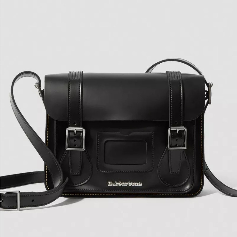 Dr. Martens 11 inch Leather Messenger Bag - Picture 2 of 15